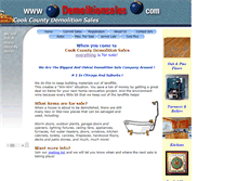Tablet Screenshot of demolitionsales.com